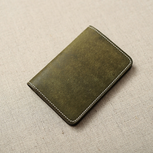 card wallet _olive